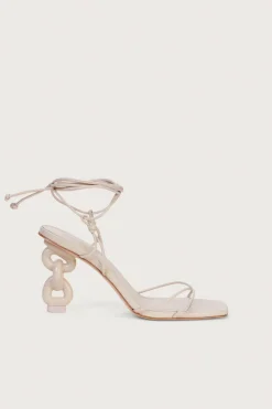 Cult Gaia Zadie Sandal Off White