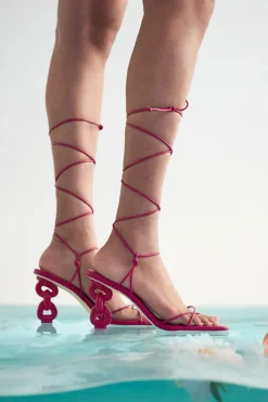 Sale Cult Gaia Zadie Sandal Dragonfruit