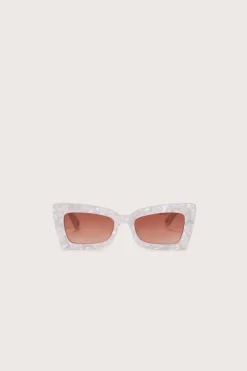 Best Cult Gaia Zaza Sunglasses Pearl Speck